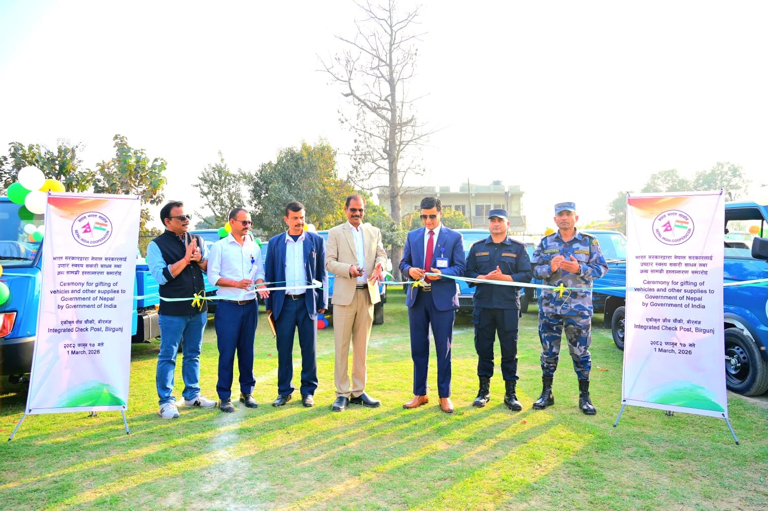 Gifting of fourth tranche of election-related assistance to Nepal